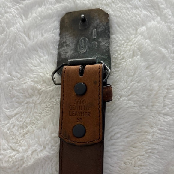 Vintage Lee leather belt - Picture 3 of 3